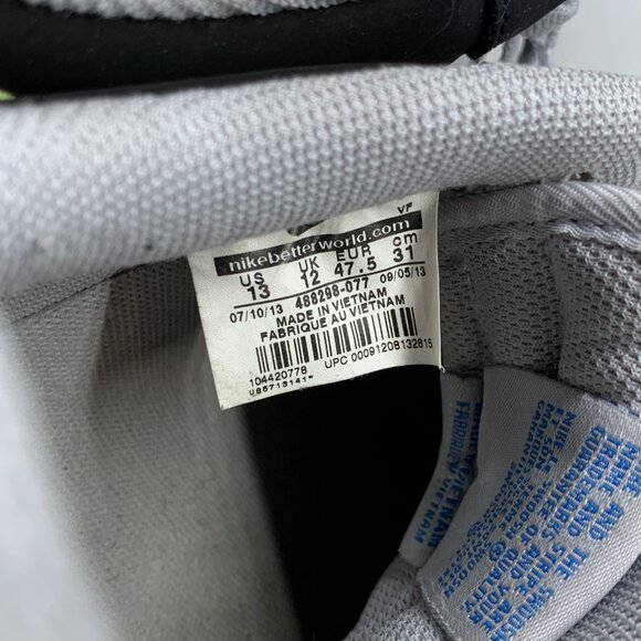 Nike Air Force 1 Low Reflect Black Volt (2013) 488298077 - Picture 7 of 7